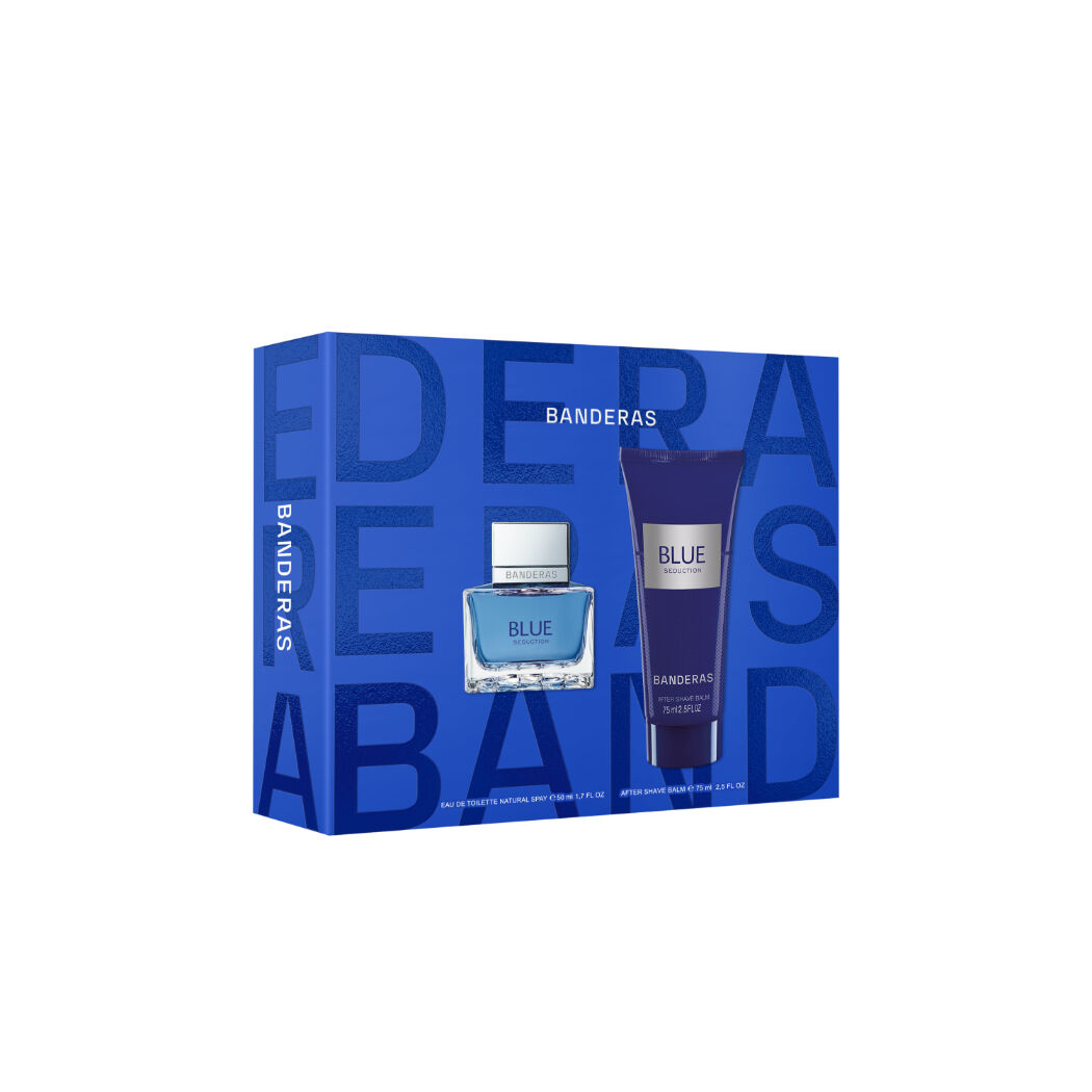 Estuche Perfume Blue Seduction EDT 50 ml + Balsamo After Shave 75 ml