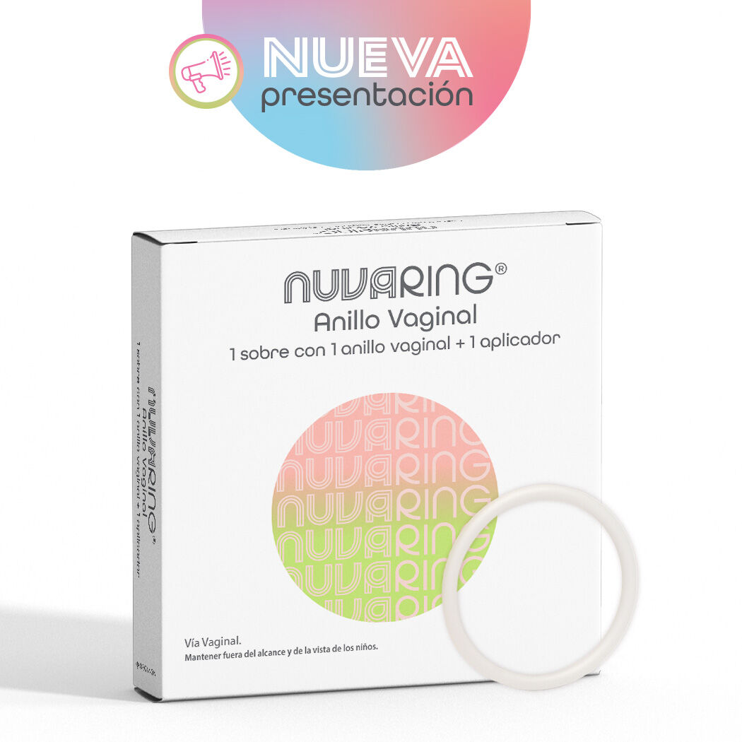 Nuvaring Etinilestardiol 2,7mg - Etonogestrel 11,7mg Anillo Vaginal 1 Aplicación
