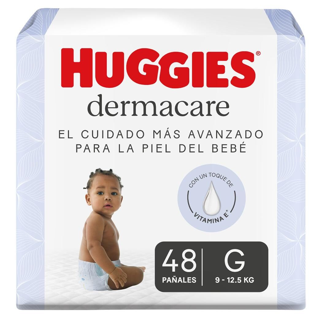 Pañales Huggies Dermacare 3/G 48 Unidades