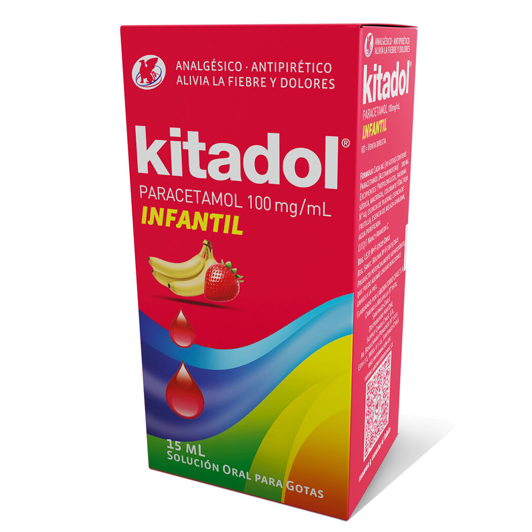 Kitadol Parcetamol Infantil Gotas 15ml