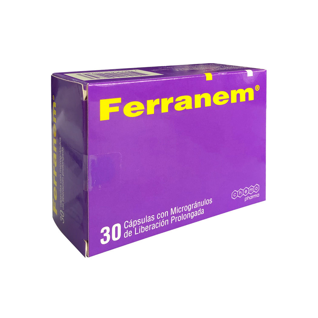 Ferranem 30 Cápsulas Prolongadas
