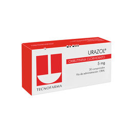 Urazol Oxibutinina 5mg 30 Comprimidos