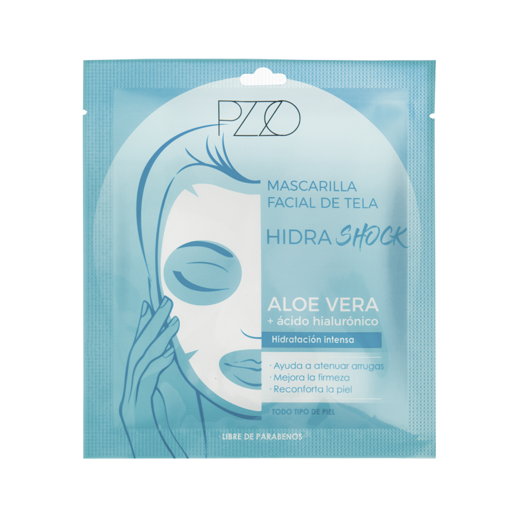 Mascarilla Tela Aloe Vera Hidra Shock