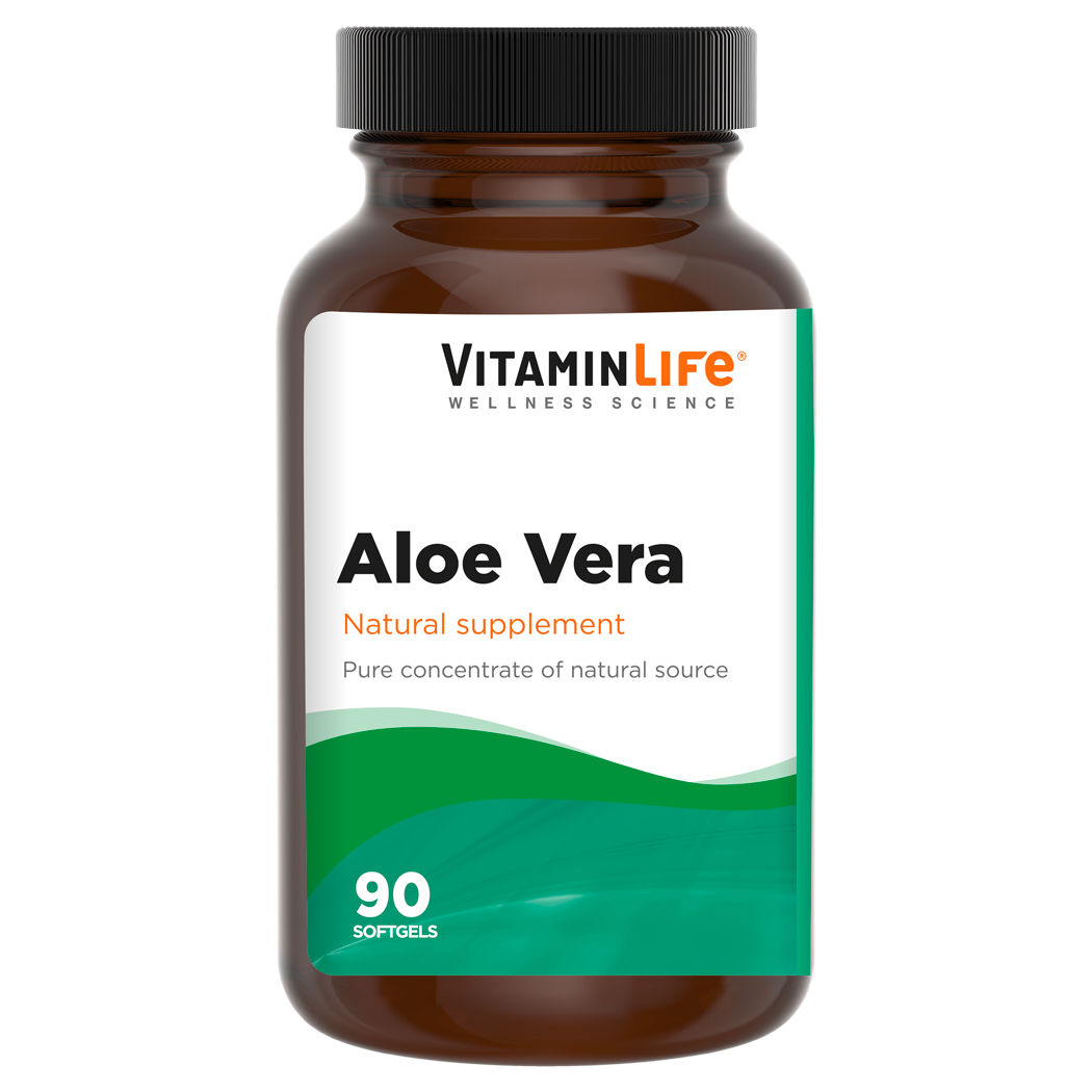 VitaminLife Aloe Vera Gel 90 Cápsulas