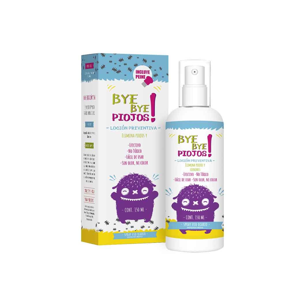 Loción Preventiva Piojos Bye Bye Piojos 120ml