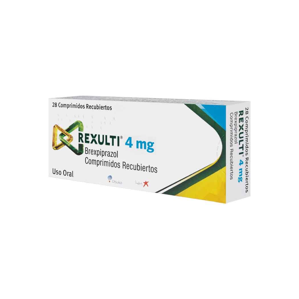 Rexulti Brexpiprazol 4mg 28 Comprimidos Recubiertos