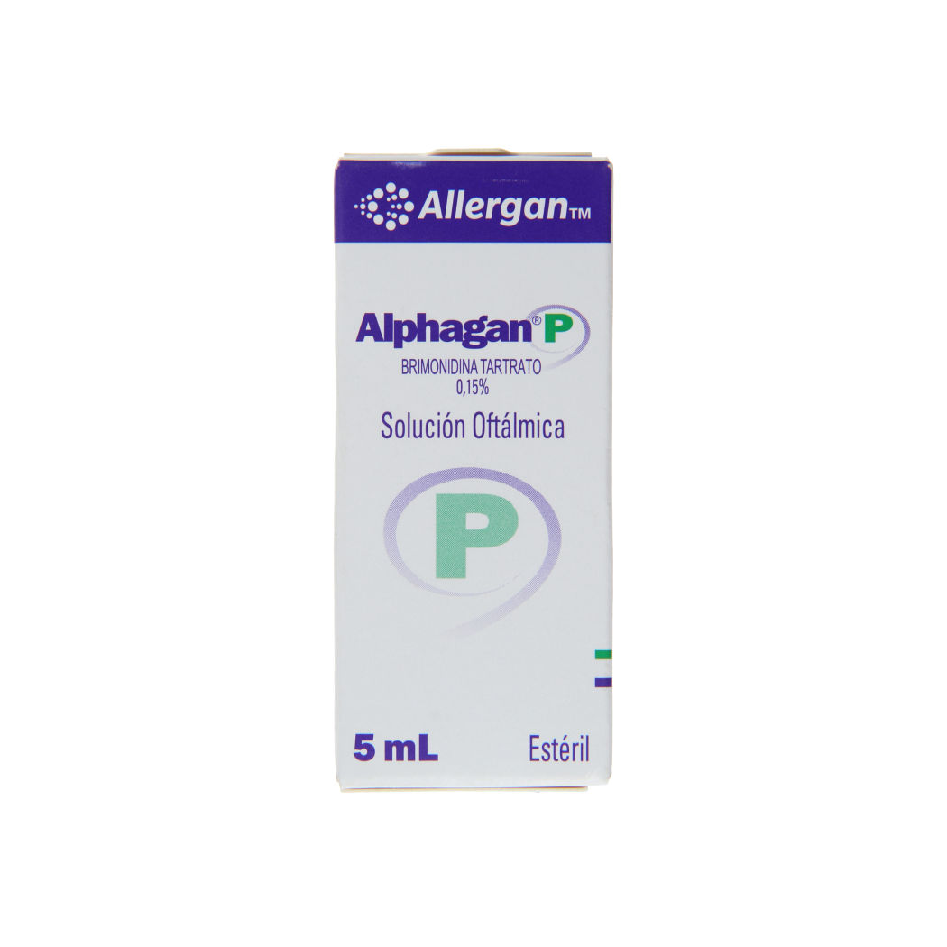 Alphagan P (B) Brimonidina 0.15% Solución Oftálmica 5ml