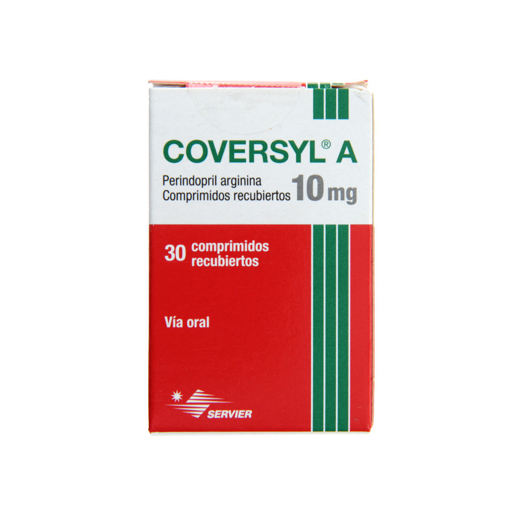 Coversyl A Perindropil Arginina 10mg 30 Comprimidos Recubiertos