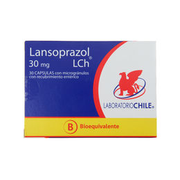 Lansoprazol (B) 30mg 30 Cápsulas