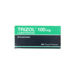 Trizol Lamotrigina 100mg 30 Comprimidos