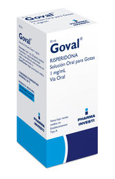 Goval Risperidona 1mg/ml Oral Gotas 20ml