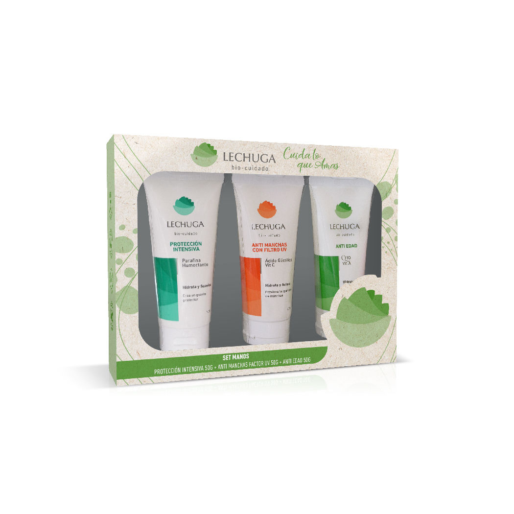 Set Crema de Manos Lechuga