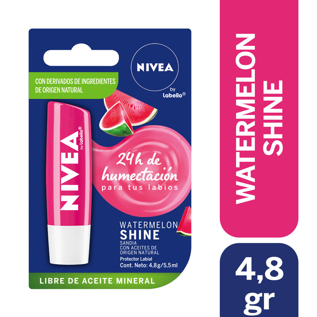 Bálsamo Labial Nivea Watermelon Shine 4,8g