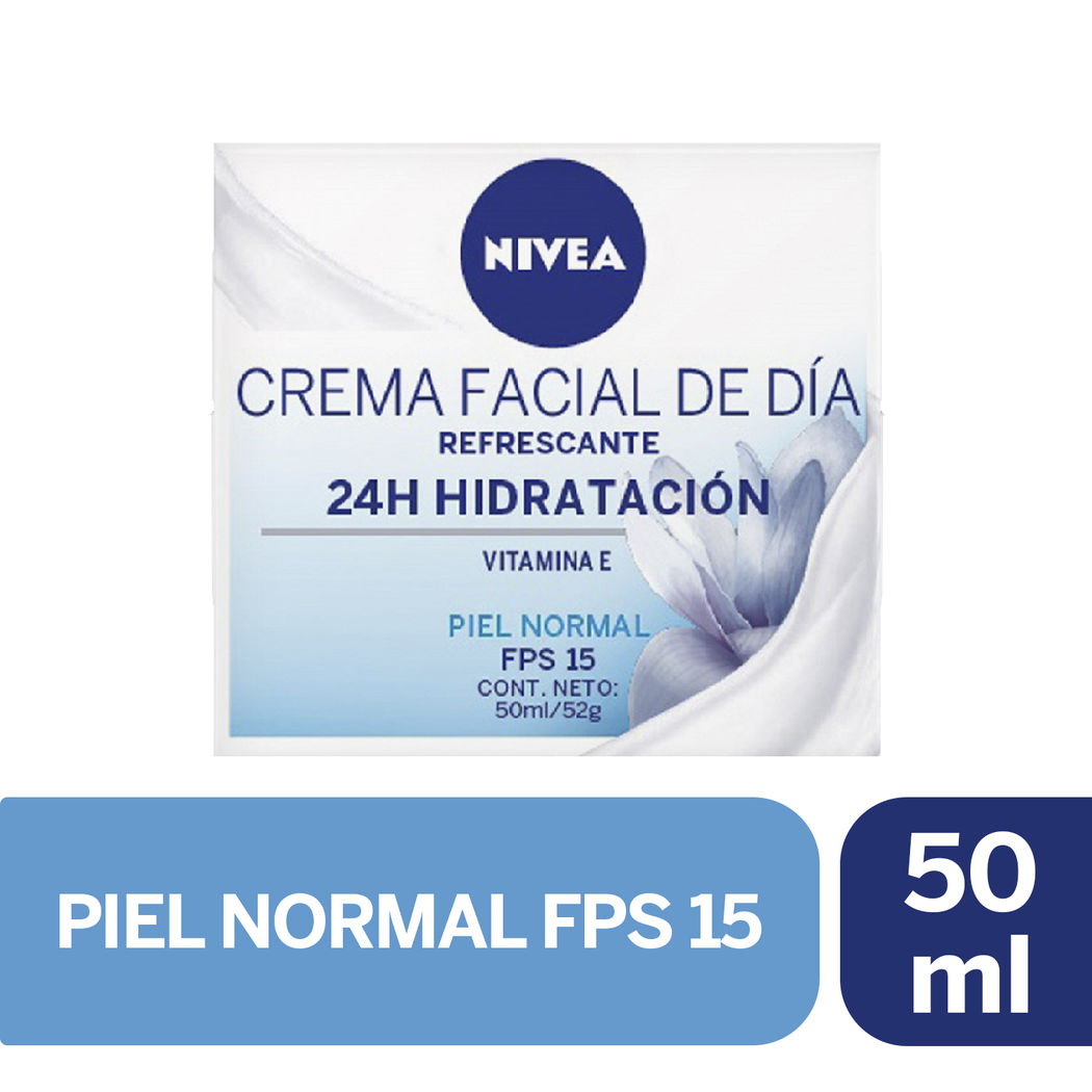Crema Facial Hidratante Activa Día Nivea Fps15 50ml