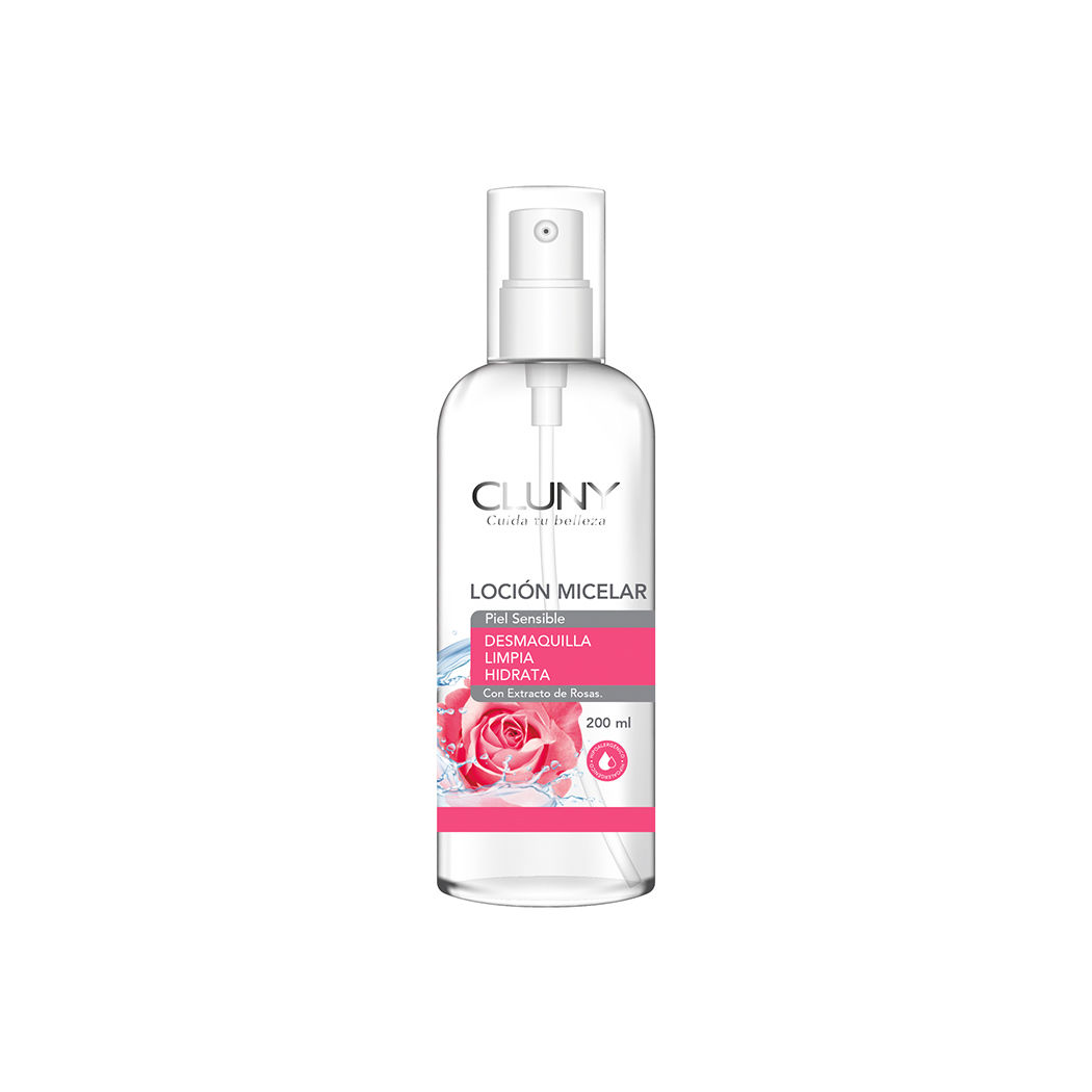 Cluny Loción Micelar Extracto de Rosas 200ml