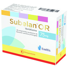 Subelan OR (B) Venlafaxina 75mg 30 Comprimidos Prolongados