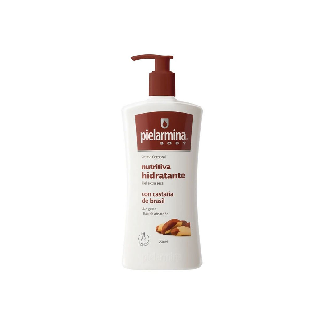 Crema Corporal Nutritiva Hidratante Con Castaña Brasil