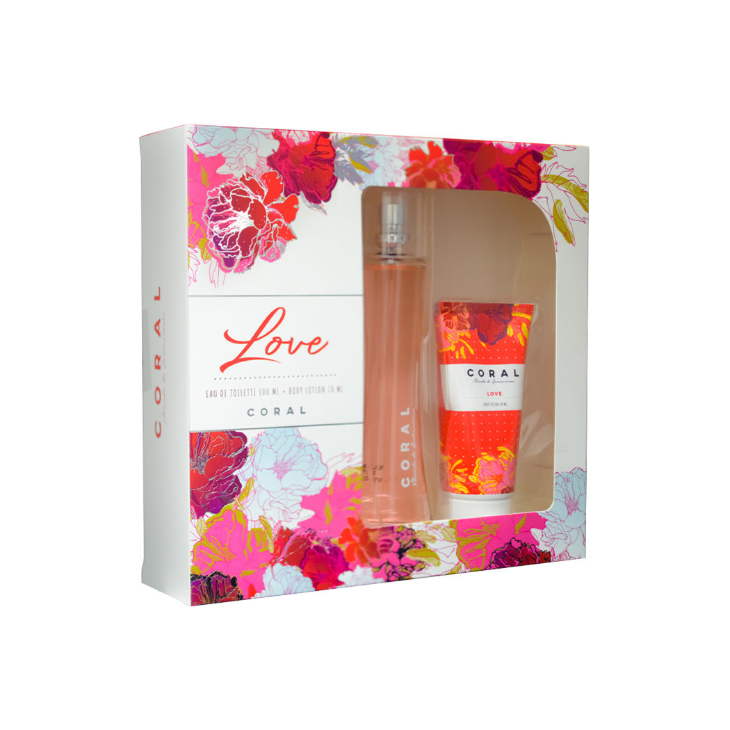 Eau De Toilette Love 100 Ml + Body Lotion 70 Ml