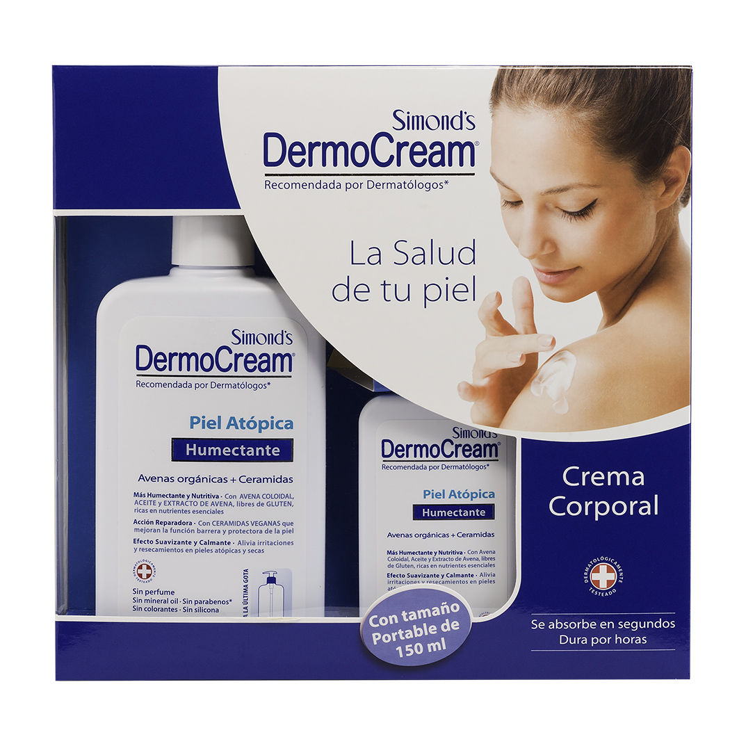 Estuche Cremas Dermocream Avenas Ceramidas + Crema Simmons