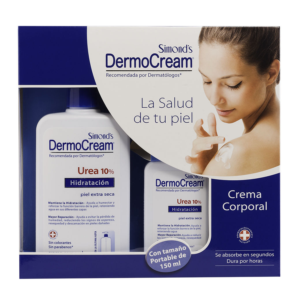 Estuche Dermocream Urea10% 400+150 Simonds