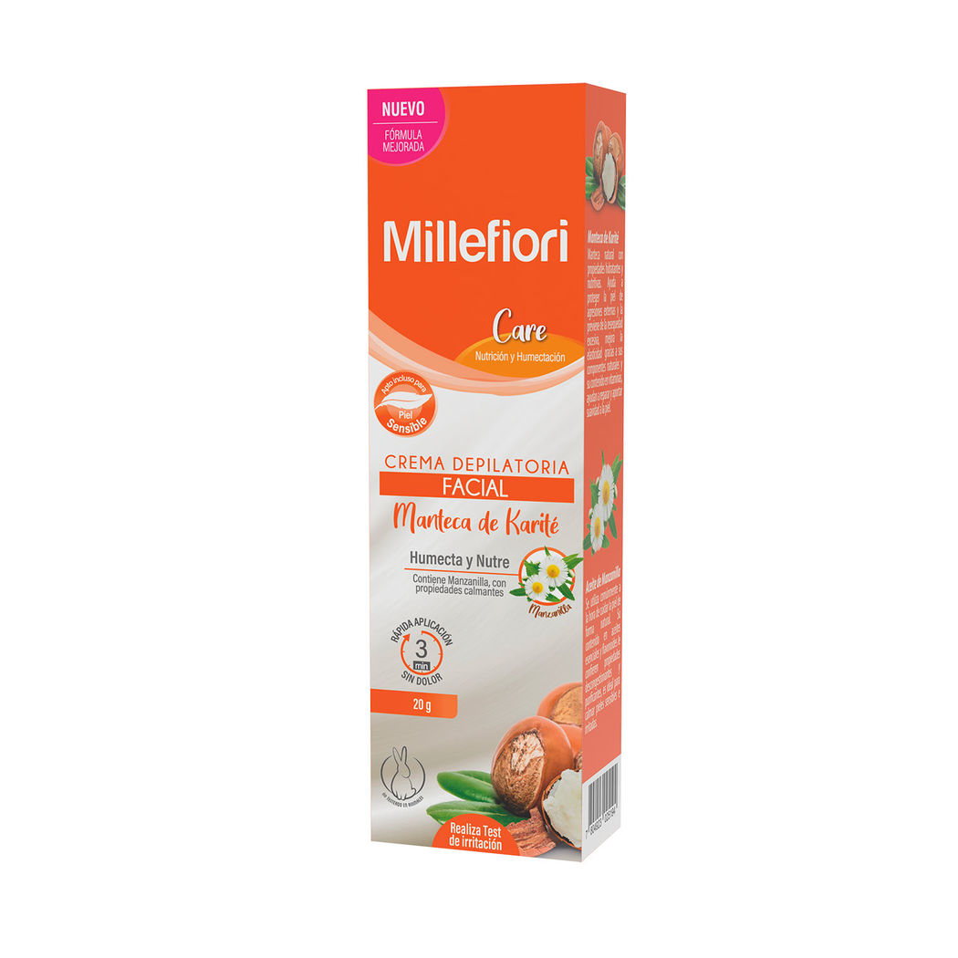 Crema Depilatoria Facial Care Millefiori 20g