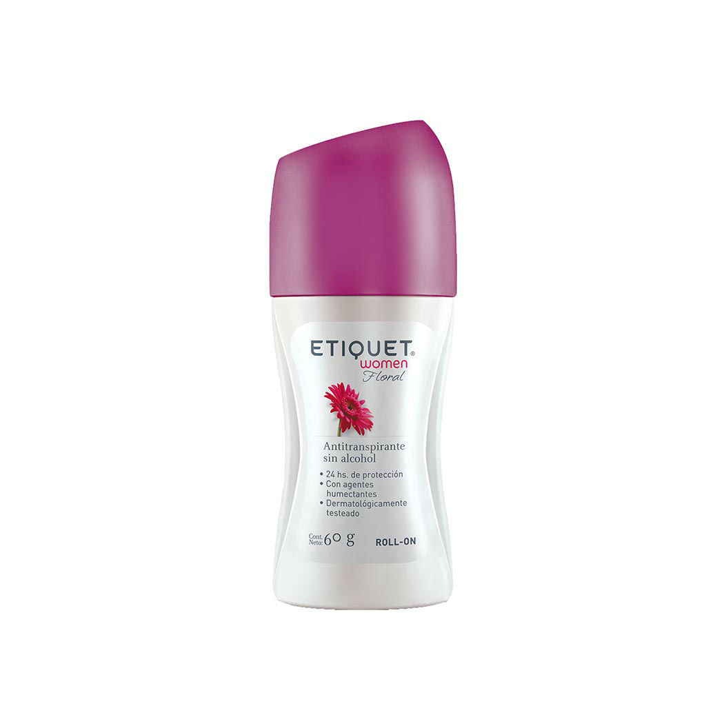 Desodorante Roll-On Antitranspirante Floral 