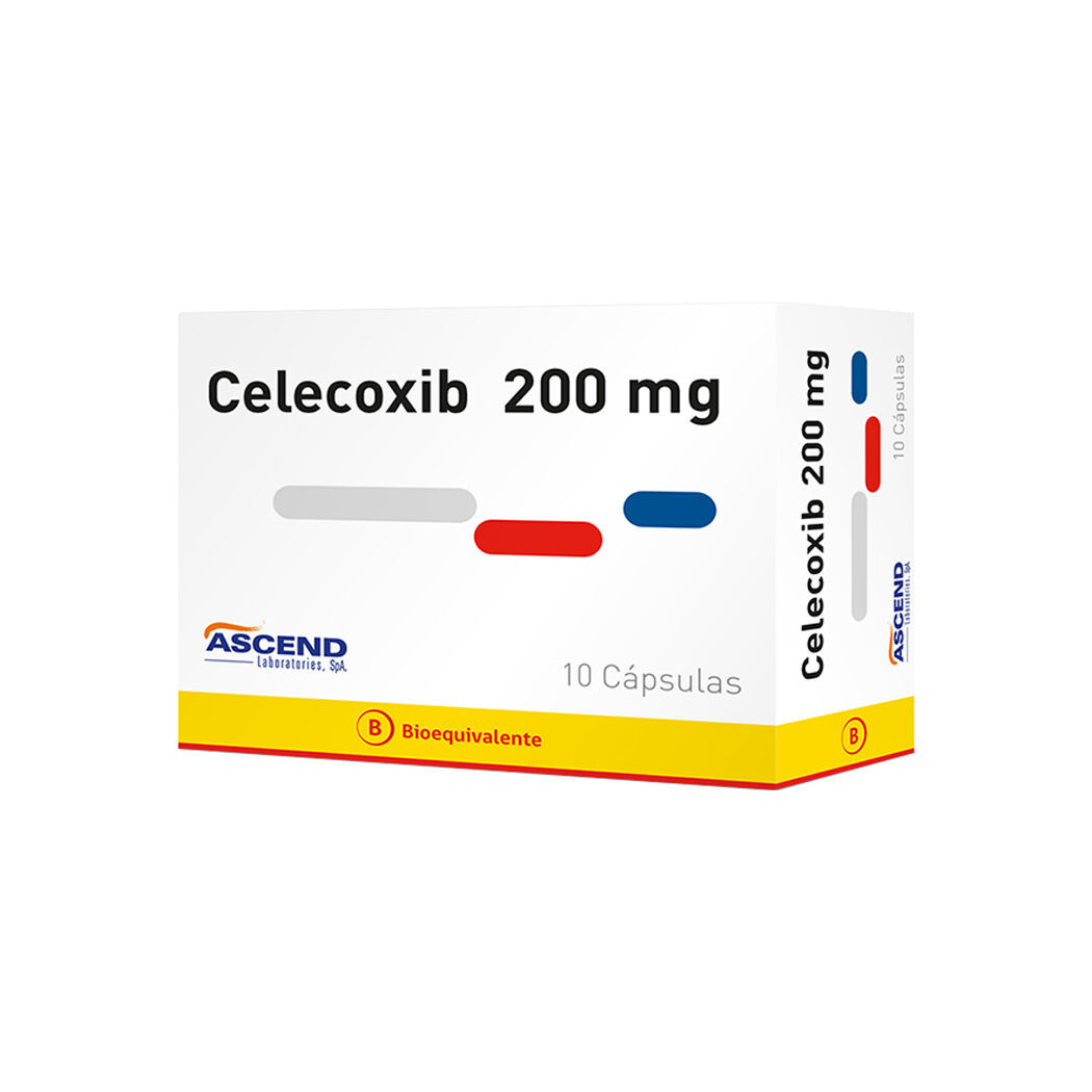Celecoxib (B) 200mg 10 Cápsulas