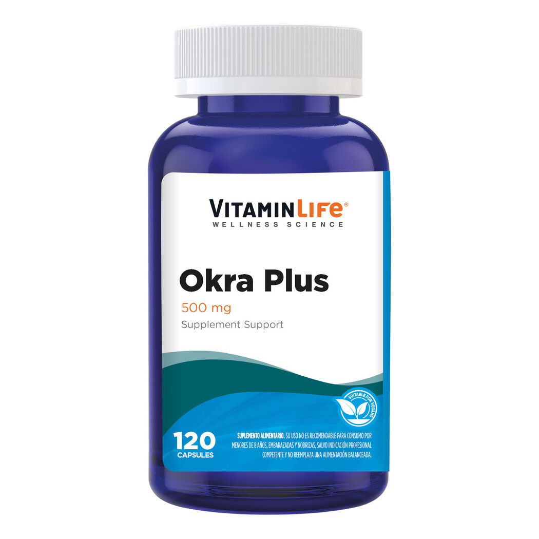VitaminLife Okra Plus 120 Cápsulas