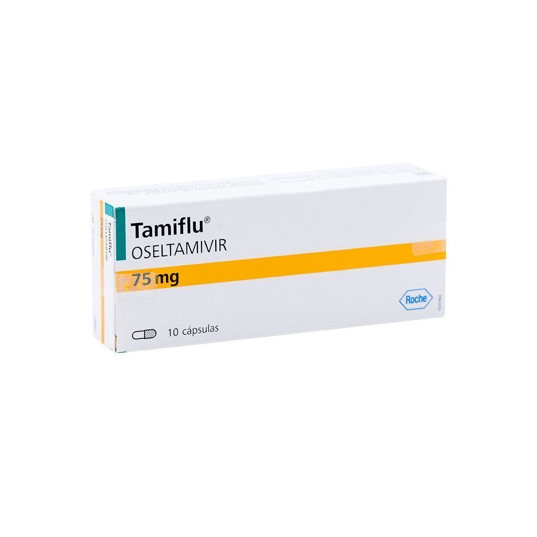 Tamiflu Oseltamivir 75mg 10 Cápsulas