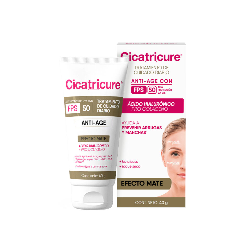 Crema Antiedad FPS 50 Efecto Mate 40g