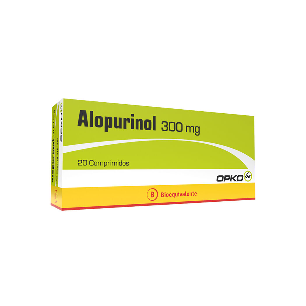 Alopurinol (B) 300mg 20 Comprimidos