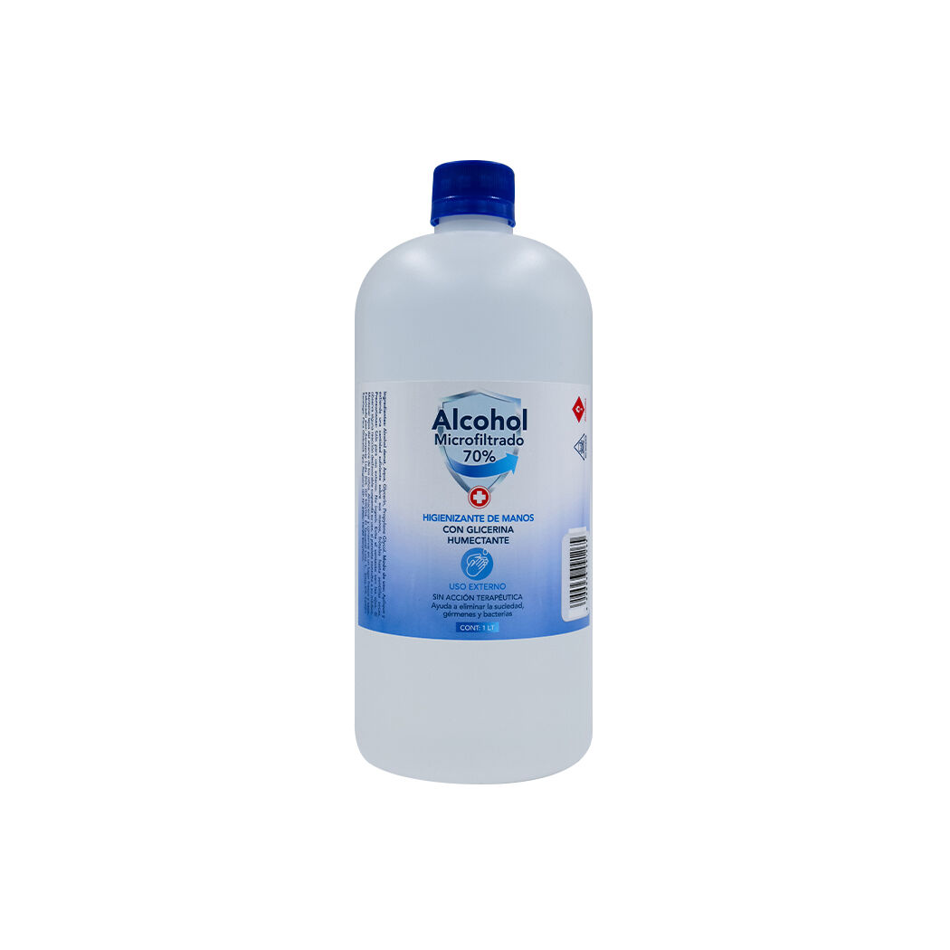 Alcohol Microfiltrado 70° 1000ml