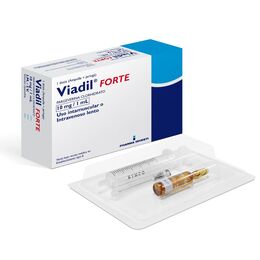 Viadil Forte (B) Pargeverina 10mg Inyectable 1 Ampolla-Jeringa