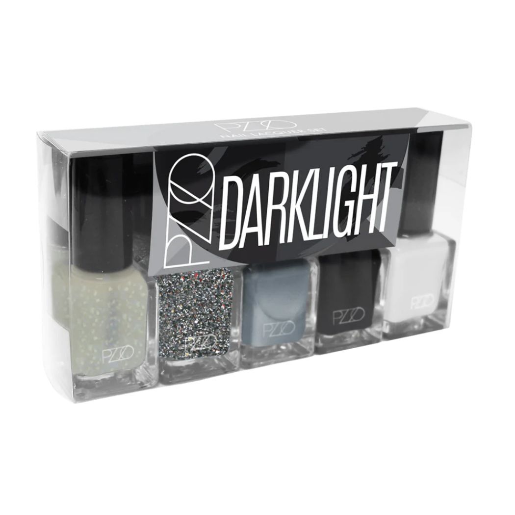 Set de 5 esmaltes de uñas Darklight