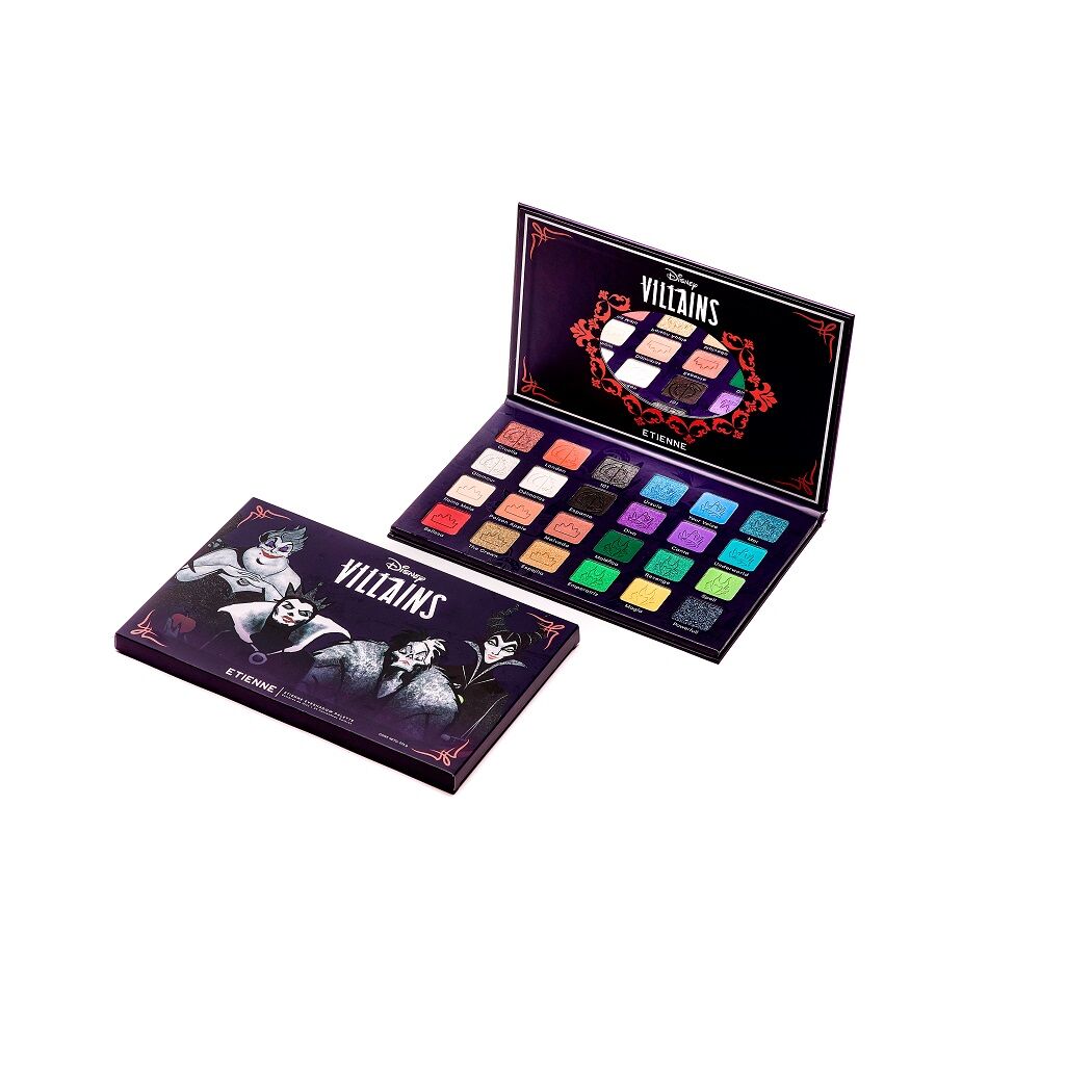 Paleta de Sombras Colores Villains 24 Tonos