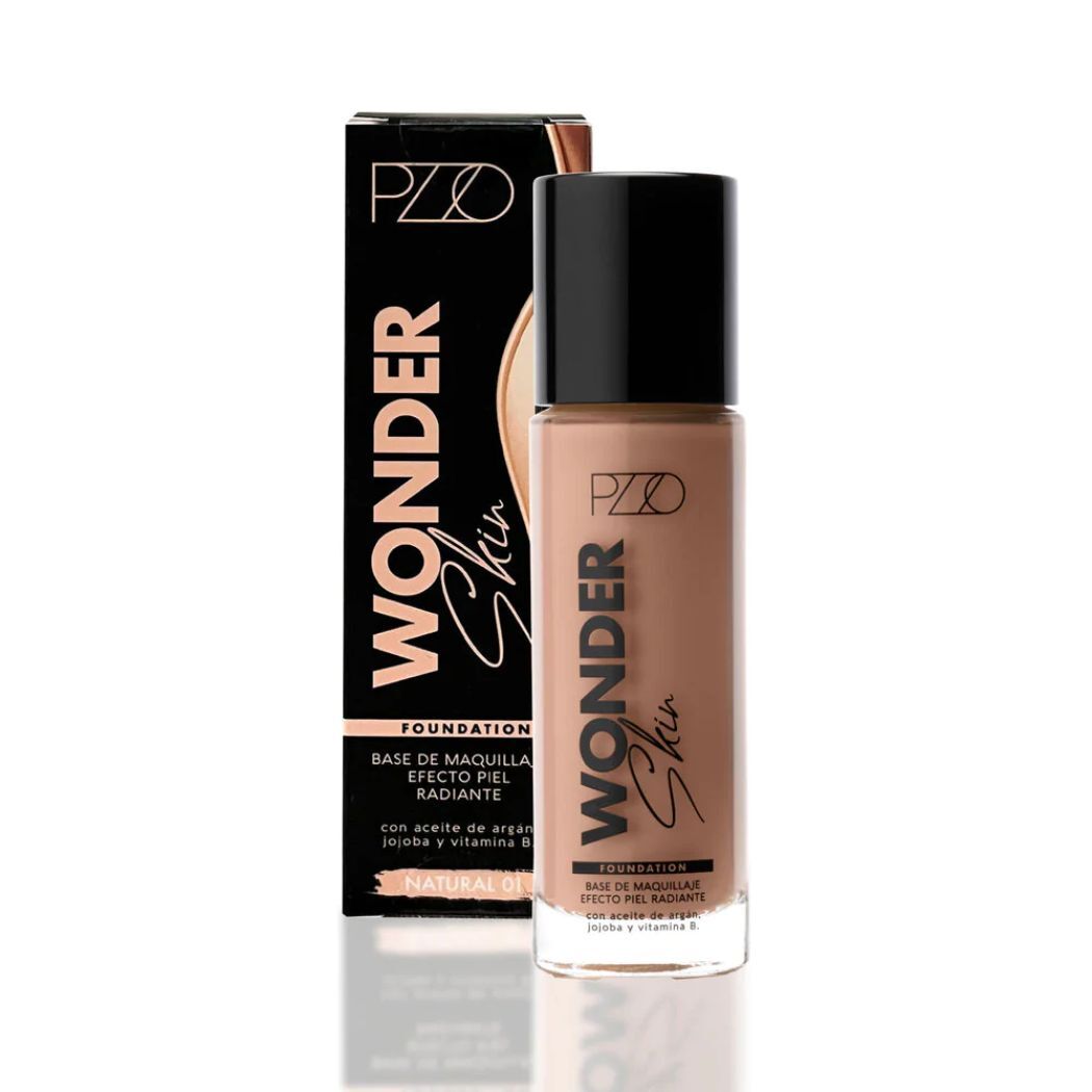 Base de Maquillaje Wonder Skin Natural PZZO