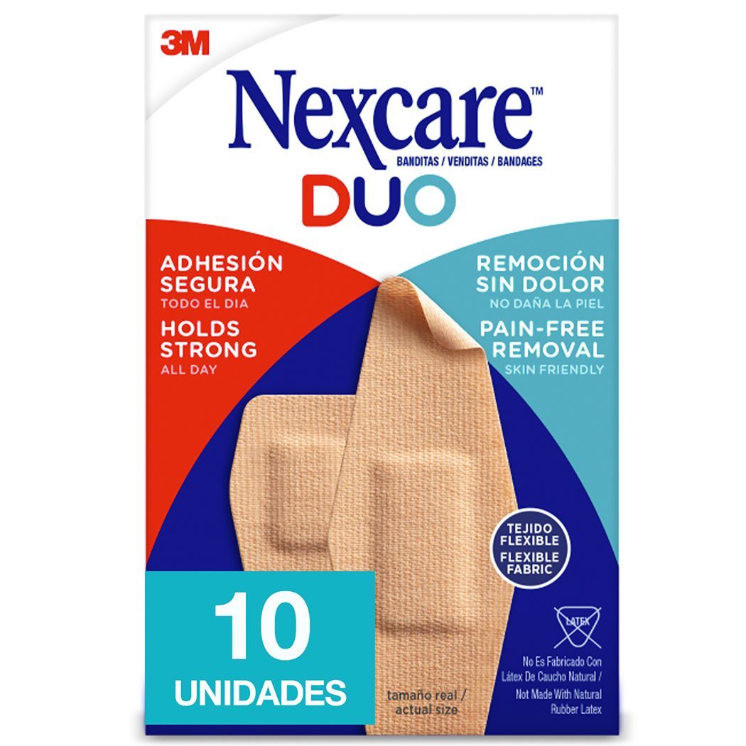 Parches DUO Nexcare Surtidos 10 unidades