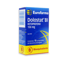 Dolostat BI Ketoprofeno 150mg 10 Comprimidos Prolongadados