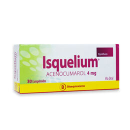 Isquelium (B) Acenocumarol 4mg 30 Comprimidos
