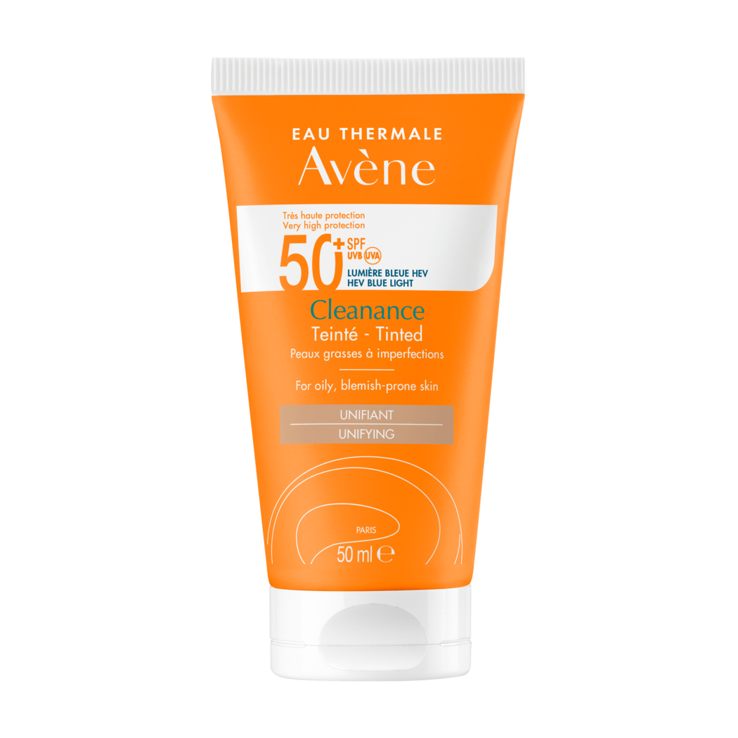 Protector Solar Avène Cleanance con Color FPS 50+ 50ml