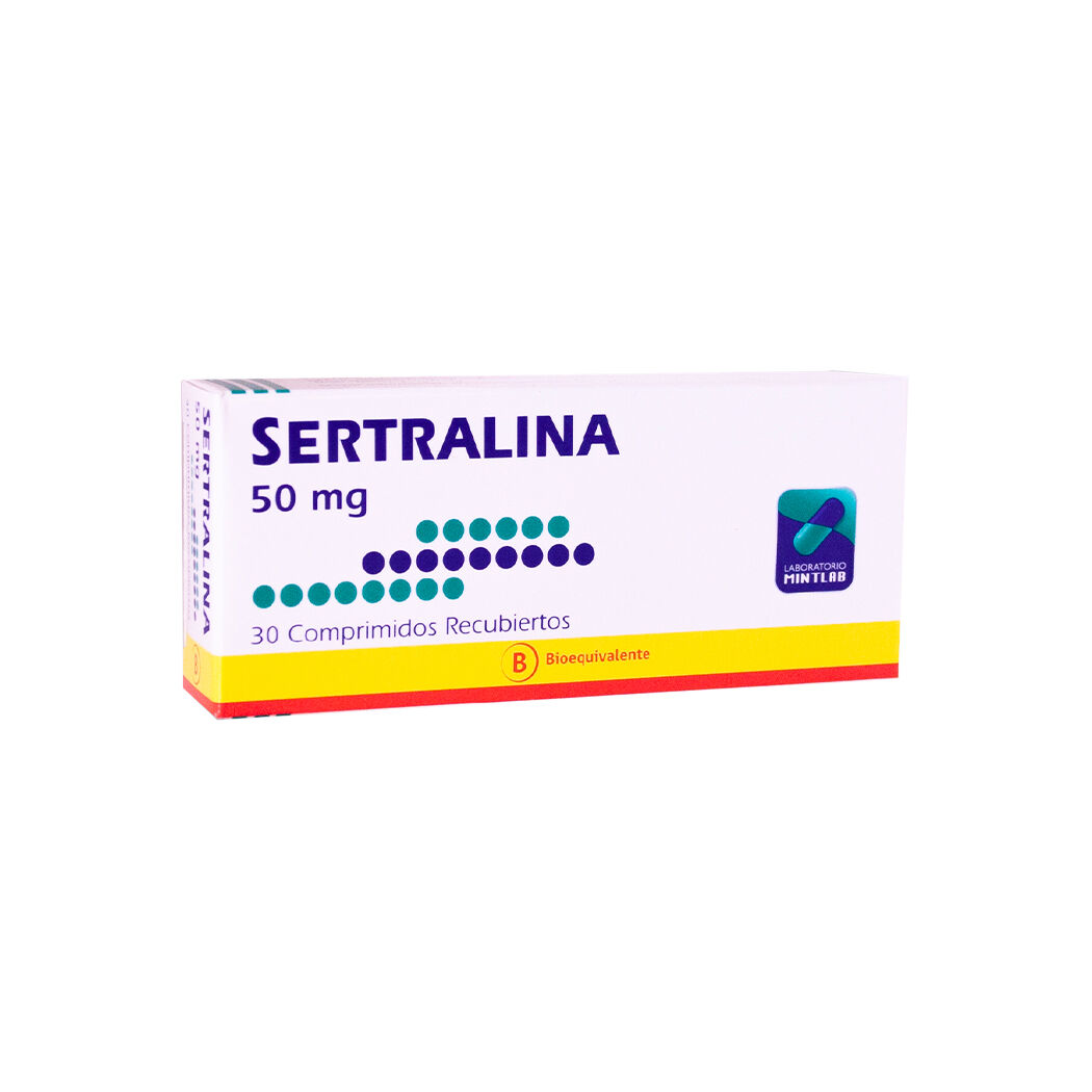 Sertralina (B) 50mg 30 Comprimidos Recubiertos