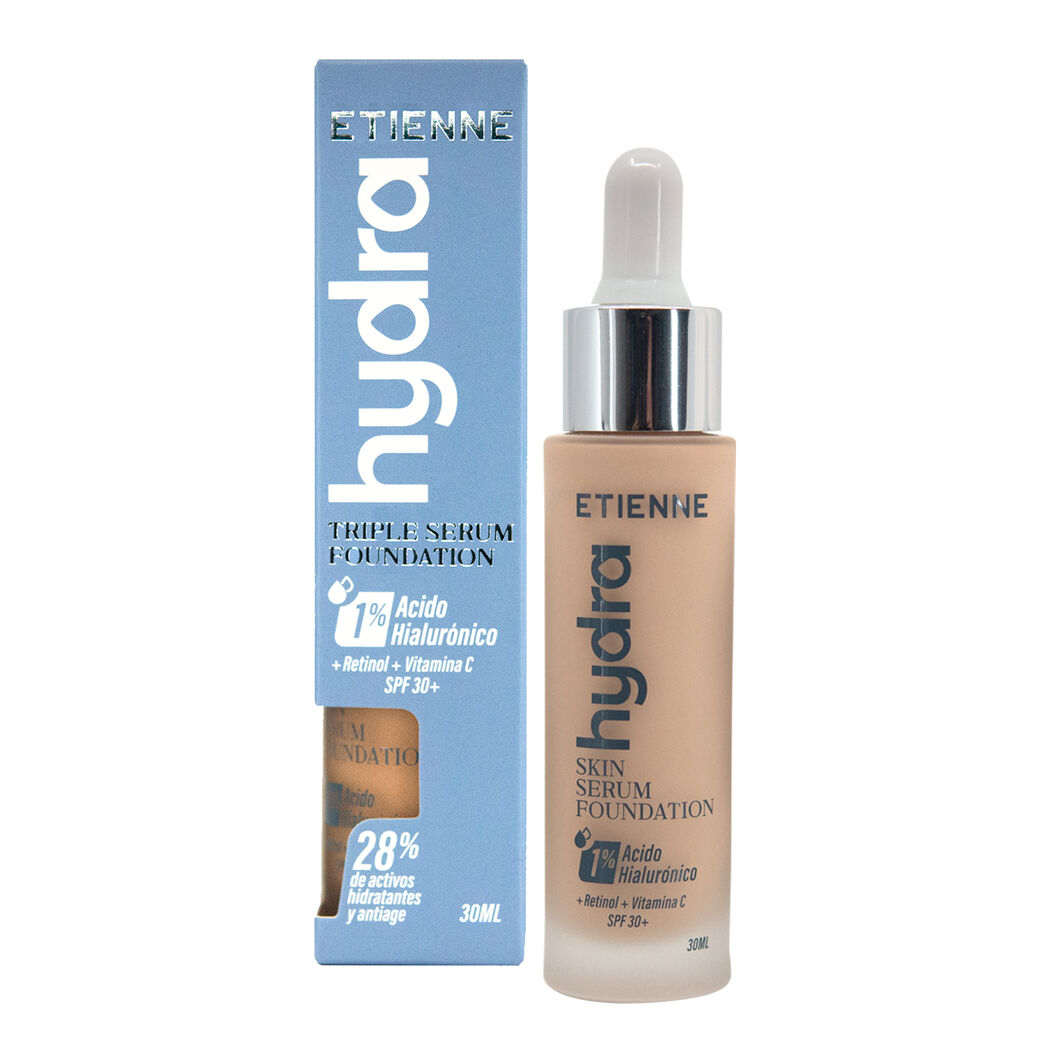Serum y base de Maquillaje Hidratante Hydra Etienne Beige 02
