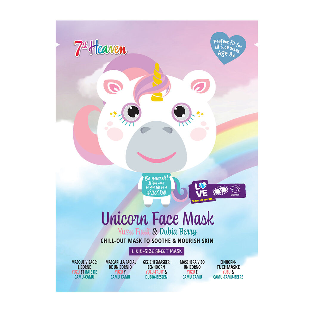 7 Heaven Face Mask Unicorn Yuzu Fruit & Dubia Berr