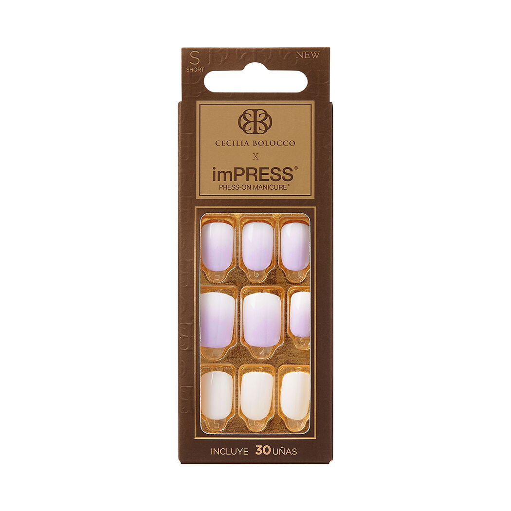 Cecilia Bolocco Uñas Impress Dawn Laven