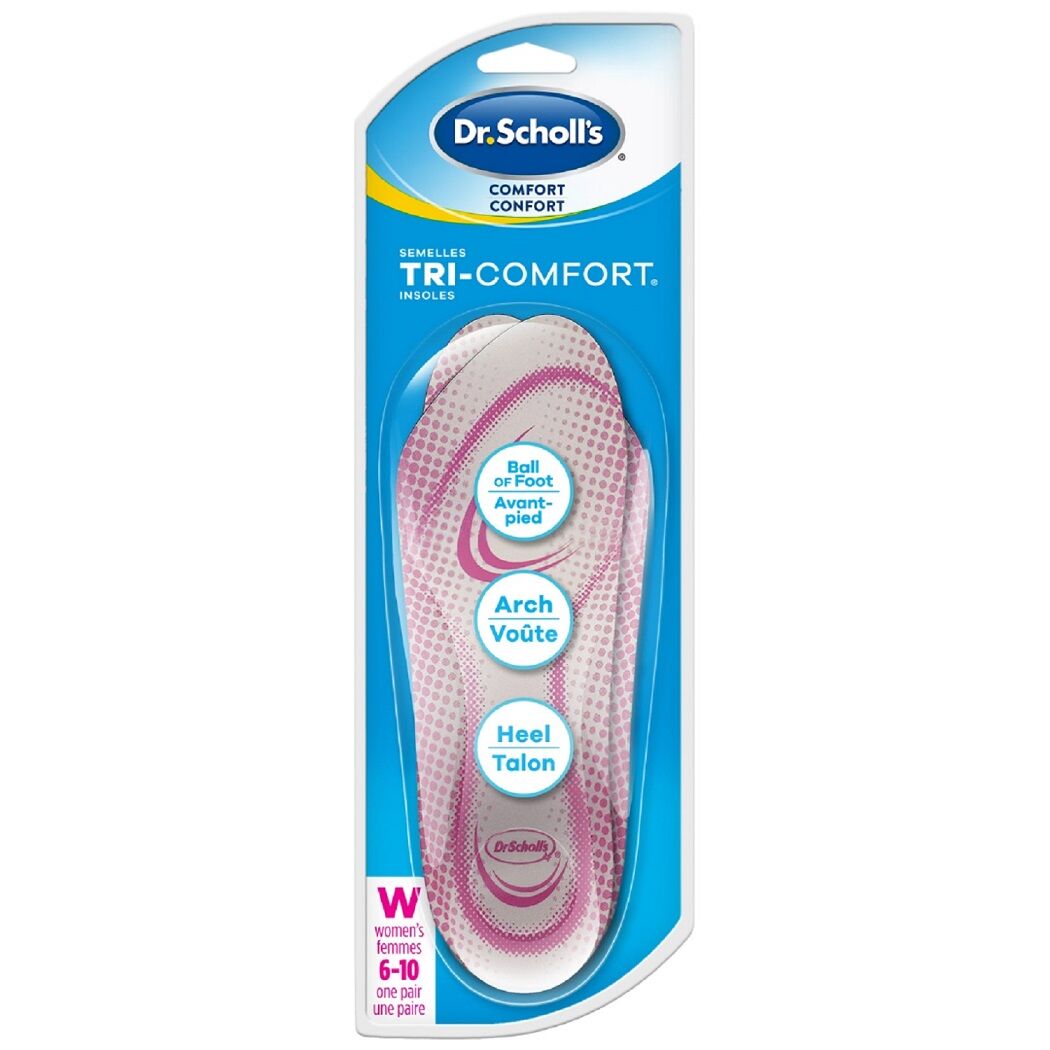 Plantillas Dr. Scholl's Tri Comfort Mujer 1 Unidad