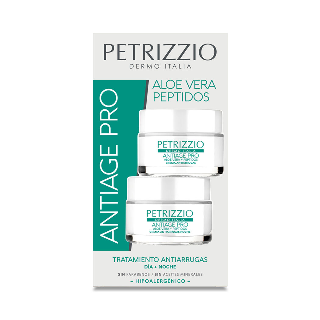 Set de Cremas Antiage Pro Aloe Vera Peptidos
