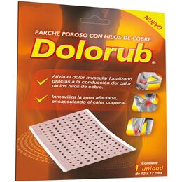 Dolorub Parche con Hilos de Cobre