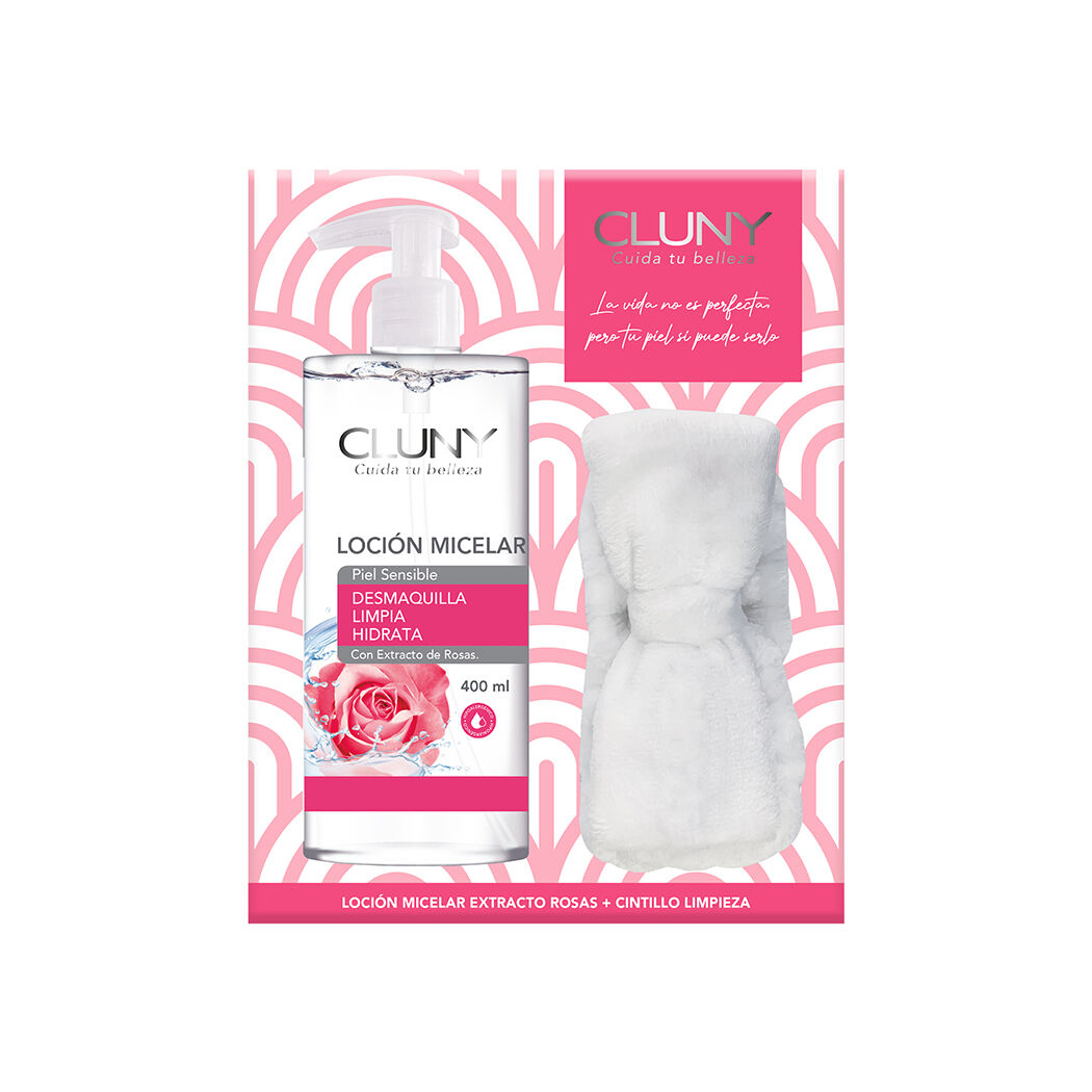 Pack Cluny Micelar Tradicional 400ml + Cintillo