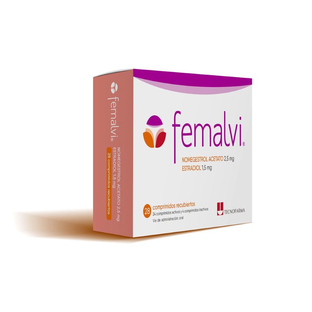 Femalvi Nomegestrol / Estradiol 28 Comprimidos Recubiertos
