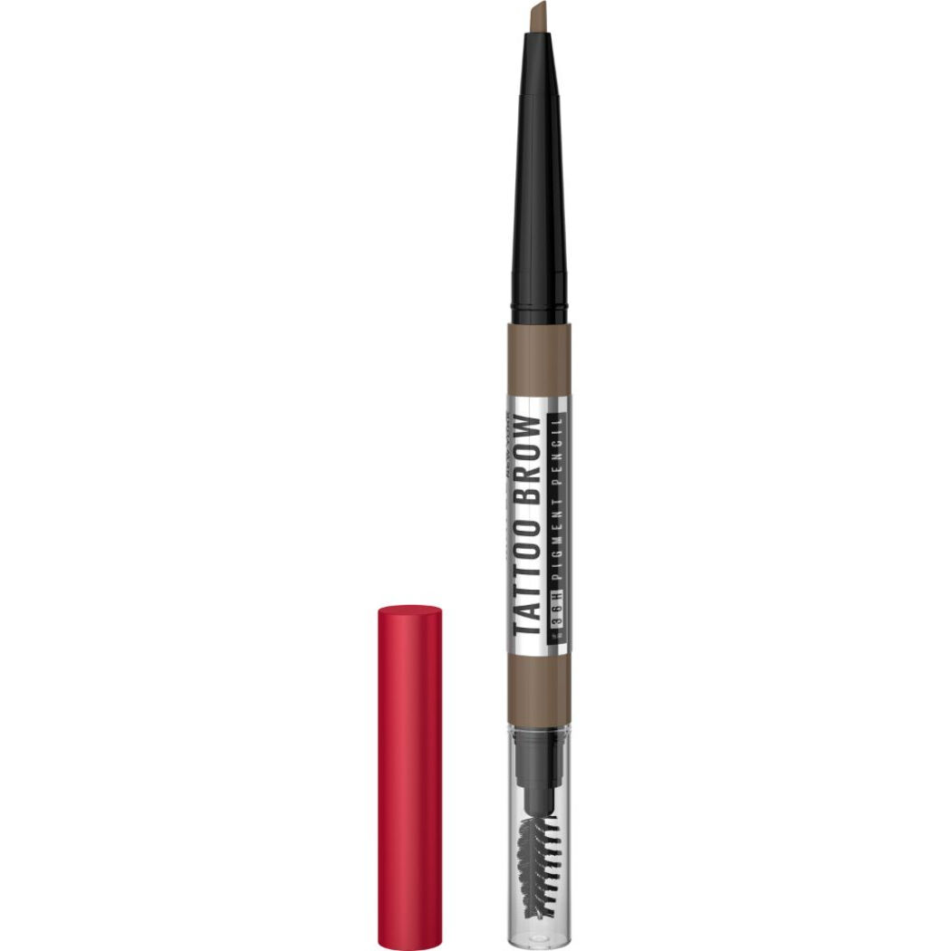 Lapiz de Ceja Maybelline Tattoo Brow 36h Pencil Grey Brown